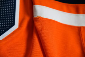 Leon Draisaitl photomatch jersey detail 4