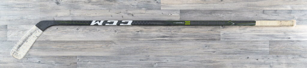 Stick game-worn stick, view 1