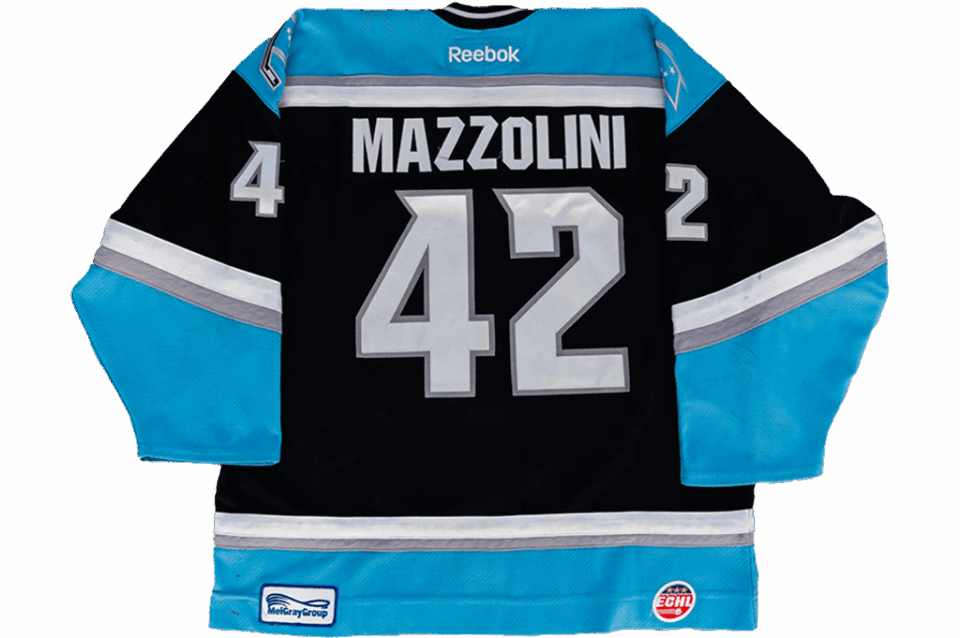 Nick Mazzolini Alaska Aces 2012/2013 Away game-worn jersey