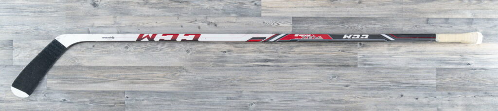 Stick game-worn stick, view 1
