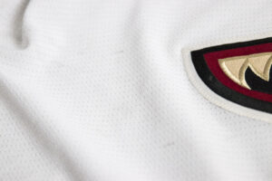 Tobias Rieder photomatch jersey detail 3