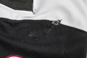 Tobias Rieder photomatch jersey detail 2