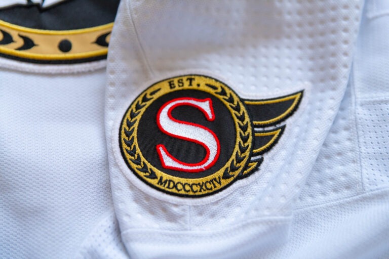 TIM STUTZLE - GAME WORN JERSEY - OTTAWA SENATORS 2023 / 2024 AWAY SET 1