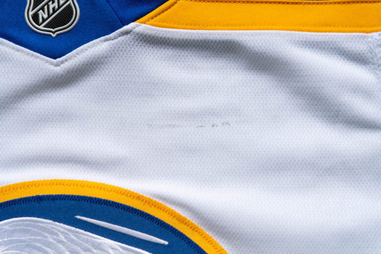 JJ PETERKA - GAME WORN JERSEY - BUFFALO SABRES 2024 / 2025 AWAY SET 1