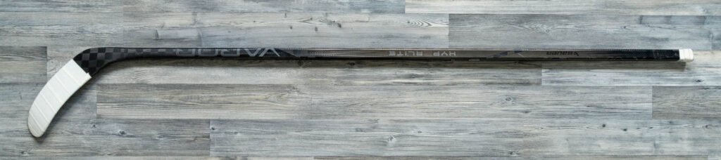 Stick game-worn stick, view 1